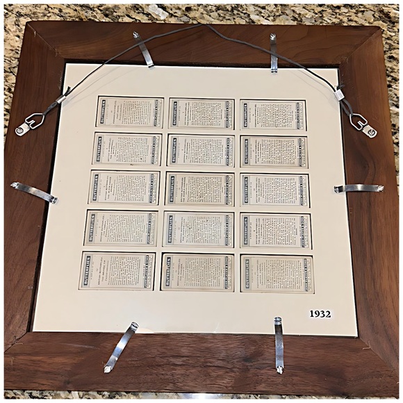 Vintage 1932 John Player Cigarette Cards BUTTERFLIES in Beautiful Wooden Frame - Picture 5 of 8